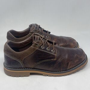 Timberland EarthKeepers Larchmont Shoes Mens 9.5 Brown Leather Distressed Casual